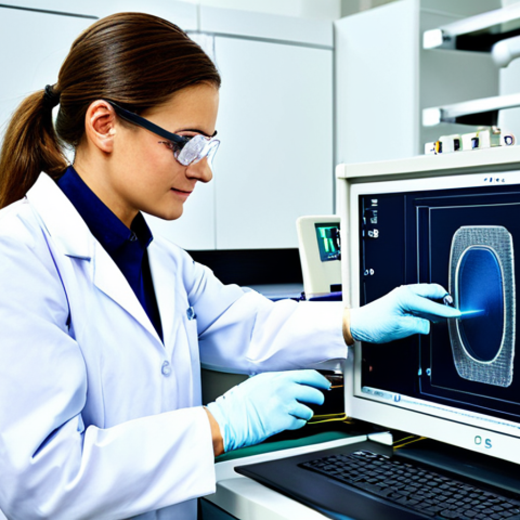섬유기사와 미래 직업 시장 - Smart Textile Development**

"A professional fiber technician, fully clothed in lab coat and safety ...
