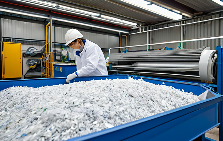 섬유기사와 미래 직업 시장 - Smart Textile Development**

"A professional fiber technician, fully clothed in lab coat and safety ...