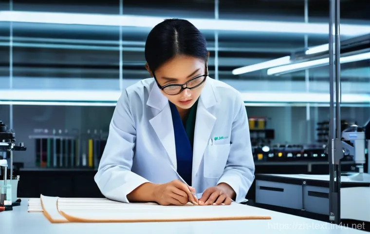 섬유기사 직무별 필요 역량 - **R&D Engineer: The Textile Alchemist**
    A highly focused textile research and development engine...